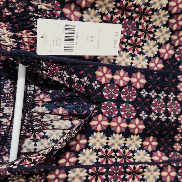 NWT Anthropologie 11.1.TYLHO Bohemian Flowy Blouse - Picture 4 of 5